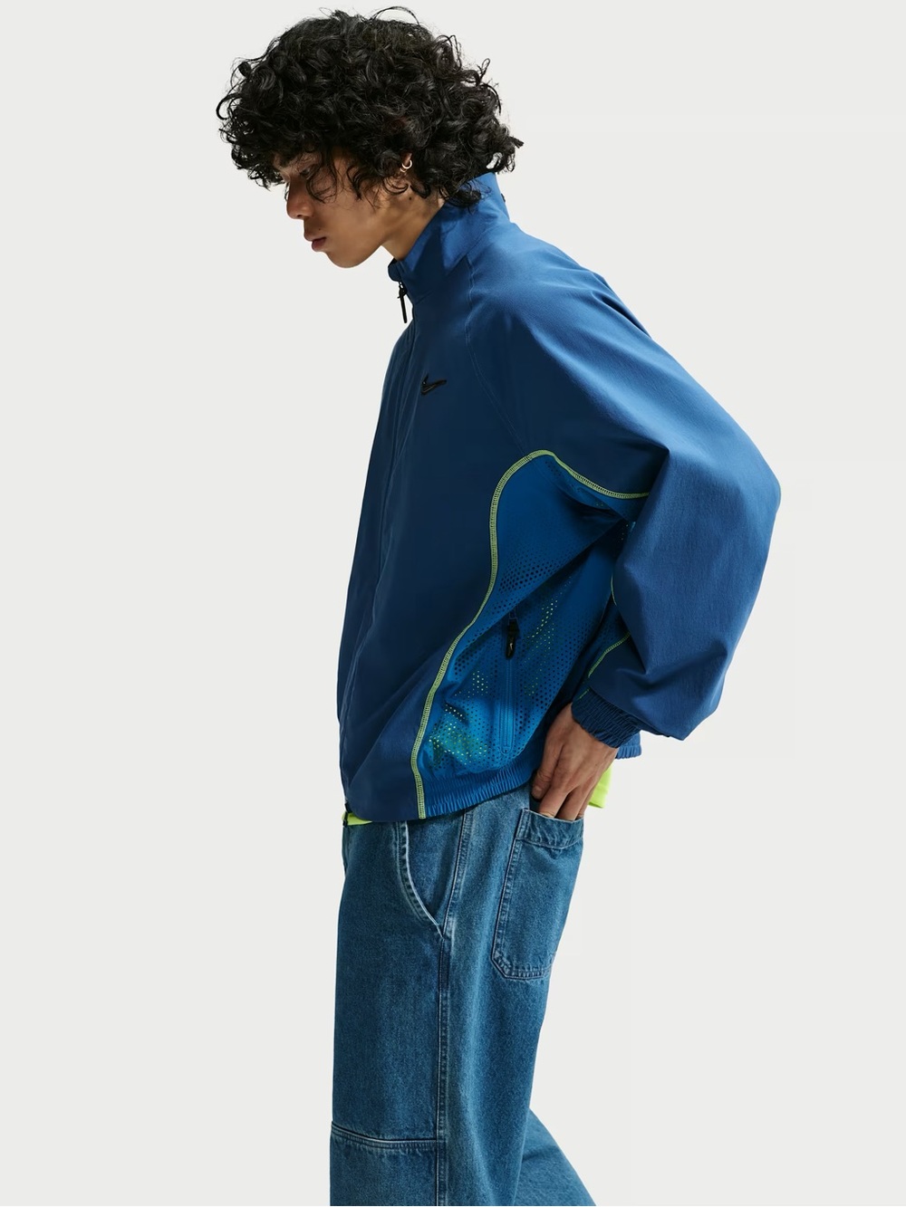 Nike Mens SB Ishod Track Jacket Court Blue IF0438-476 Size Medium NWT Ishod Wair - Picture 4 of 7